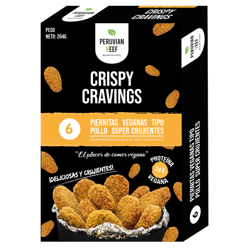 [775043102004] Peruvian Veef Crispy Cravings 264 gr