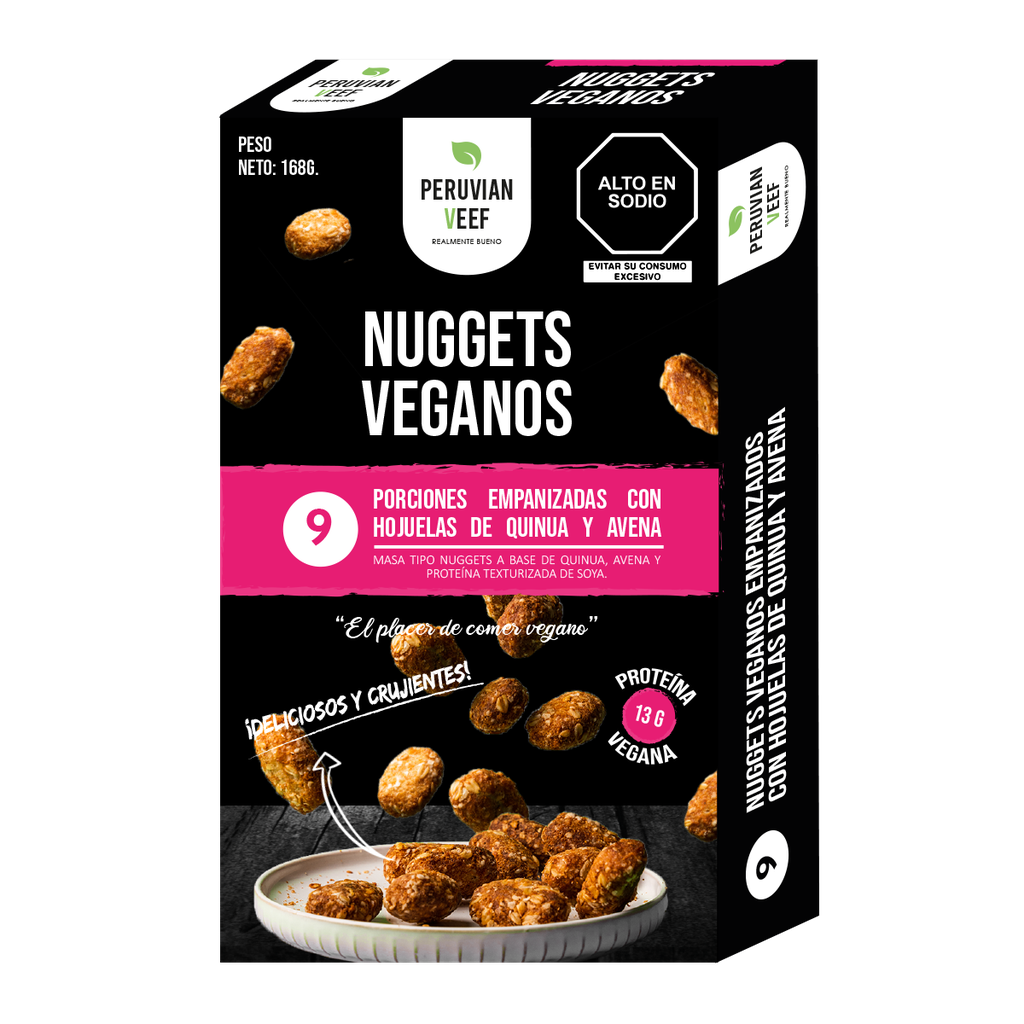 Peruvian Veef Nuggets Veganos 168 gr