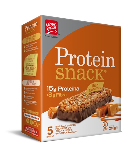 [7804609252517] Protein Snack Rich Caramel Caja 5 Und