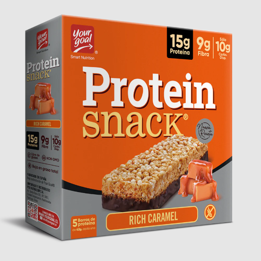 [7804609252517] Your Goal Protein Snack Rich Caramel 5 Und