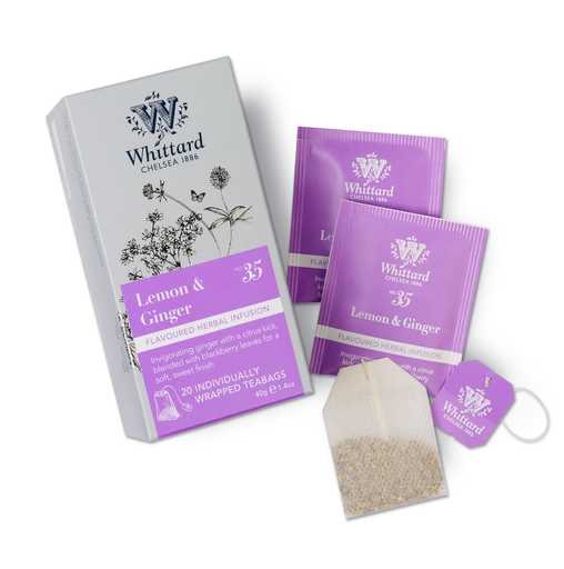 [5022032142720] Whittard Infusion Lemon & Ginger 20 Und