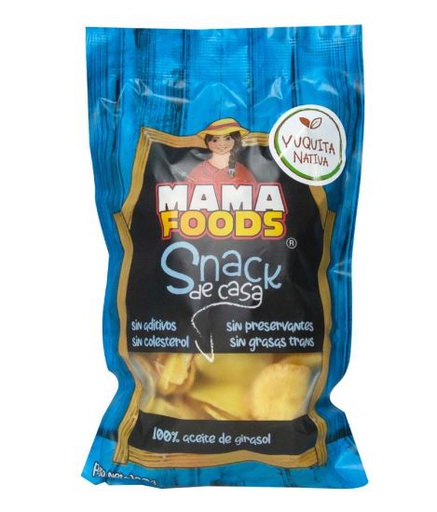 [7754476000417] Mama Foods Hojuelas Yuca 120 gr