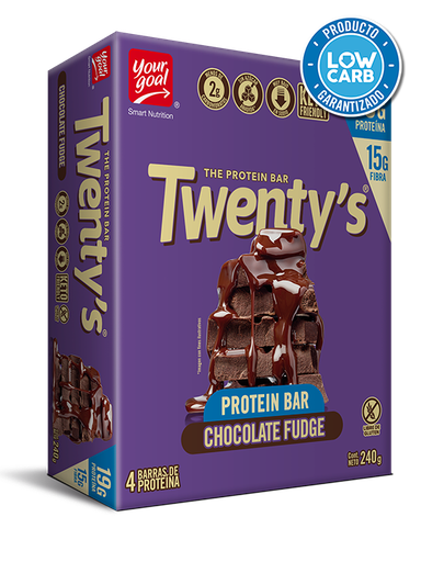 [7804609253828] Your Goal Twenty's Barra Chocolate Fudge 4 Und