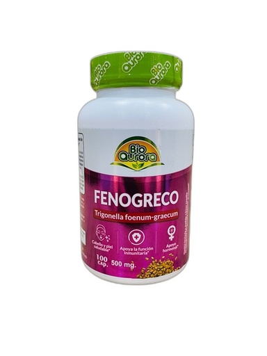 [451588] Bioaurora Capsulas Fenogreco 100 Und