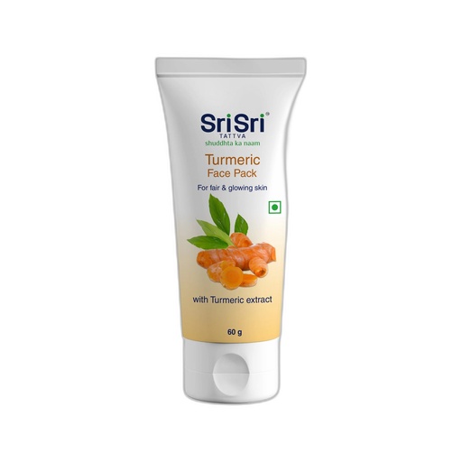 [8906038786126] Sri Sri Turmeric Face Pack 60 gr