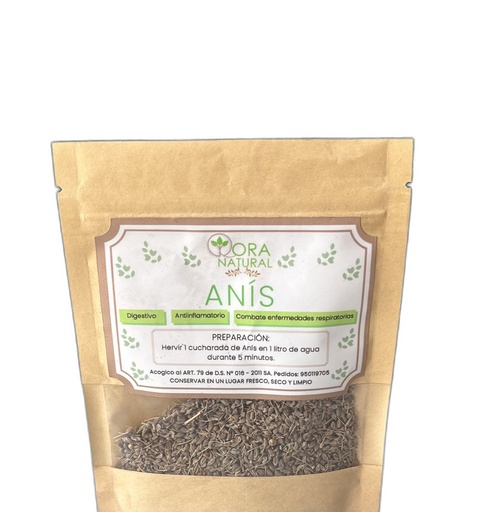 [5100300398] Qora Natural Anis 60 gr