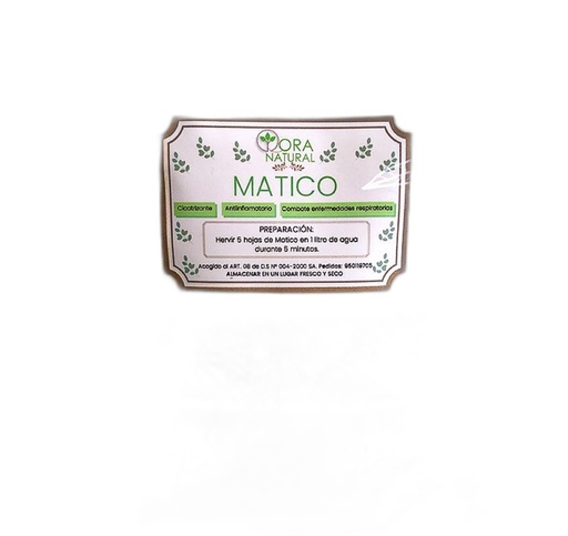 [5100300376] Qora Natural Matico 40 gr