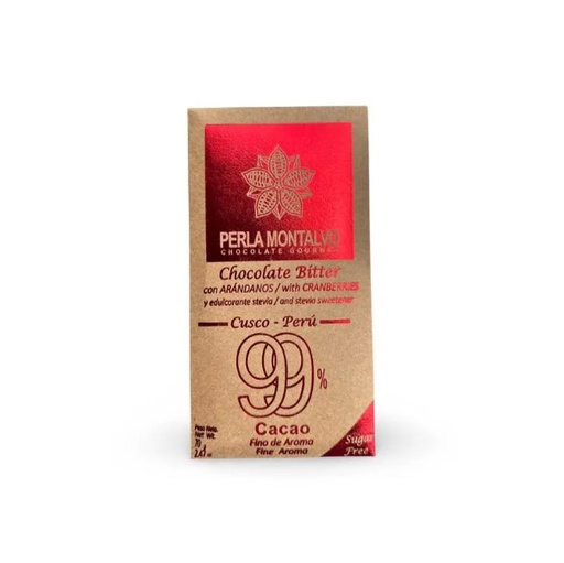 [7750458770033] Eco Fit Chocolate Con Arandanos 70gr