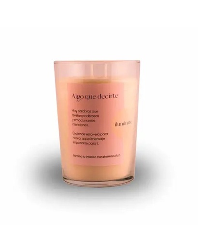 [LG-ALG0005] Illuminé Vela Algo Que Decirte Lavanda Grande