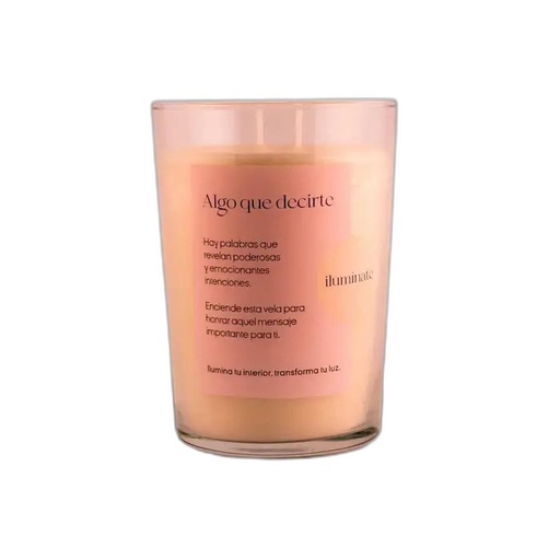 [TLG-ALG0018] Illuminé Vela Algo Que Decirte Limón Grande
