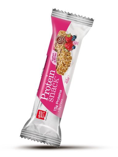 [7804609253996] Protein Snack Berries & White Glaze 42 gr
