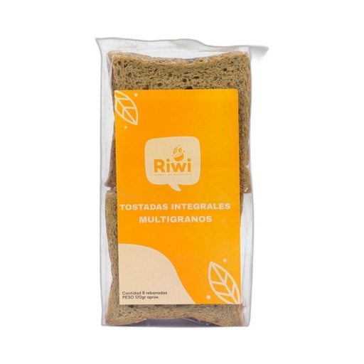 [737186263201] Riwi Tostadas Integral Multigranos 120gr