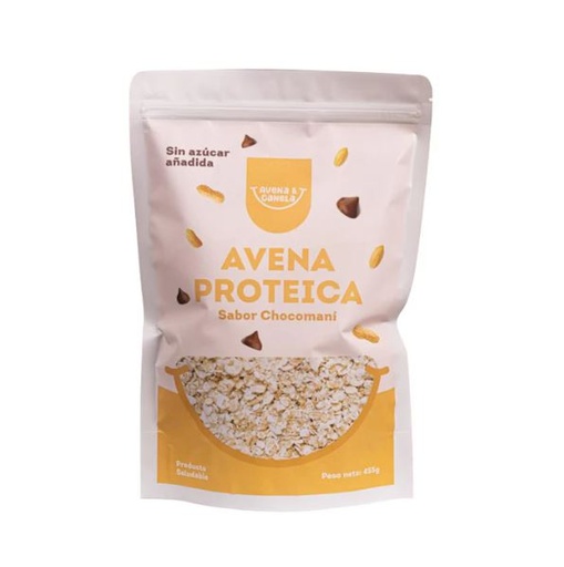 [745853453350] Avena & Canela Avena Proteica Chocomani 455 gr