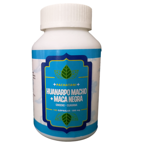 [7750478010003] Pachatani Huanarpo Macho + Maca Negra 120 und