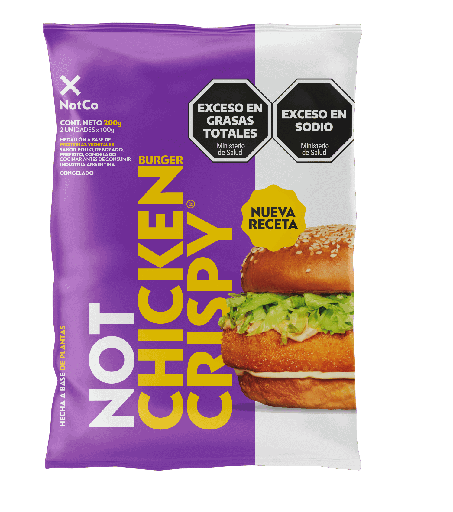 [7804659650943] NotCo Burger Chicken Crispy 95 gr