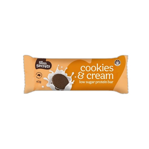 [9333833002561] Slim Secrets Barra Cookies & Cream 40 gr
