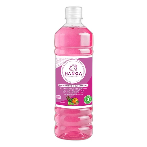 [7750453630035] Hanqa Limpiapisos Cítricos Peruanos y Menta 500ml