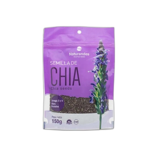 [7750054000541] Naturandes Semillas de Chia 150 gr