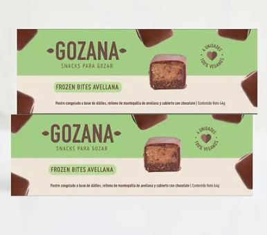 [7757497000527] Gozana Frozen Bites Avellanas 40 gr