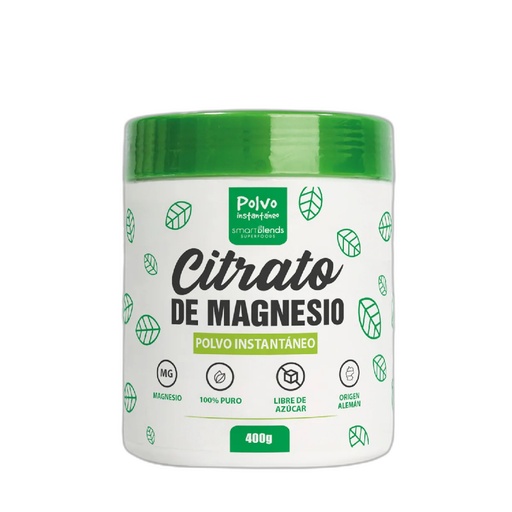 [7759283000247] Smart Blends Citrato de Magnesio 400 gr