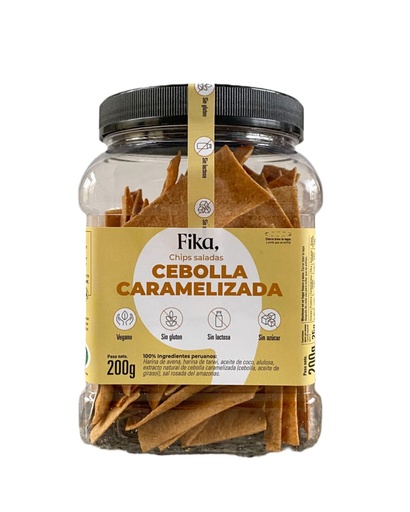 [731416380737] Fika Chips Cebolla Caramelizada 130 gr