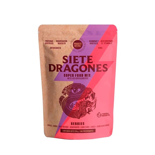 [7759447000106] Siete Dragones Superfood Berries 200 gr