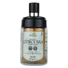 [614143441929] Dhanalife Curcuma en Polvo Vidrio 100 gr