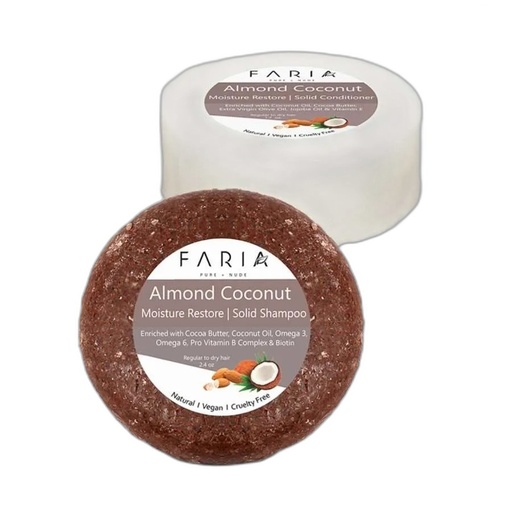 [788070714644] Faria Shampoo Almond Coconut 65 gr
