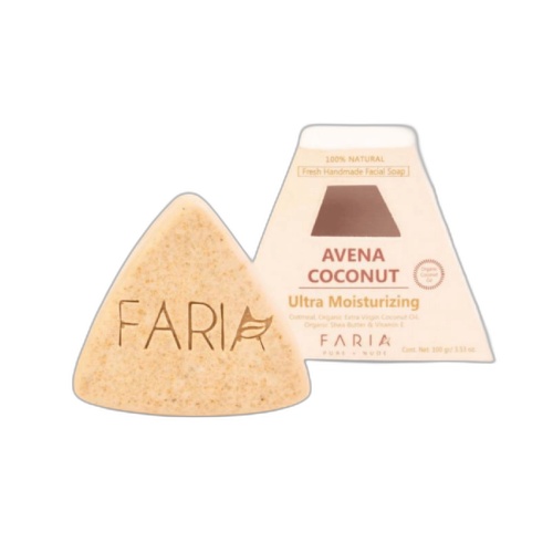 [736372859006] Faria Jabon Facial Avena Coconut 100 gr