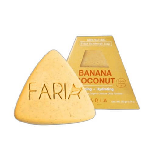 [736372859013] Faria Jabon Facial Banana Coconut 100 gr