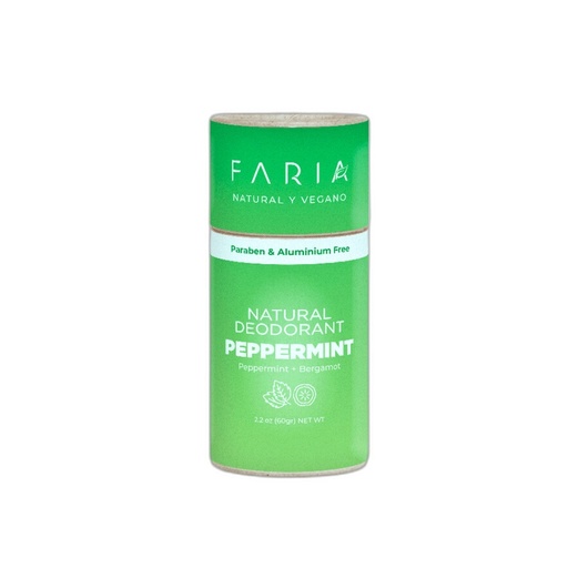 [736372859143] Faria Desodorante Peppermint 60 gr