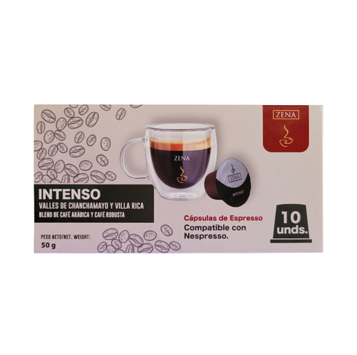 [7755811000062] Café Zena Intenso Cap 10 Und