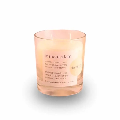 [IMML0034] Illuminé Vela In Memorian Pequeña Lavanda