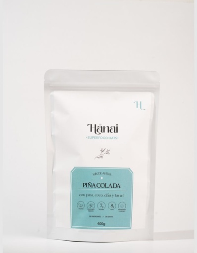 [7750502690034] Hanai Mix de Avena Piña Colada 415gr