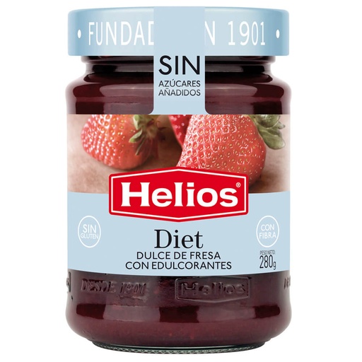 [8410095008430] Helios Mermelada Diet Fresa 280 gr
