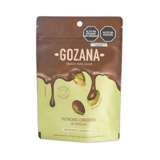 [7757497000541] Gozana Pistachos Chocolate 70 gr
