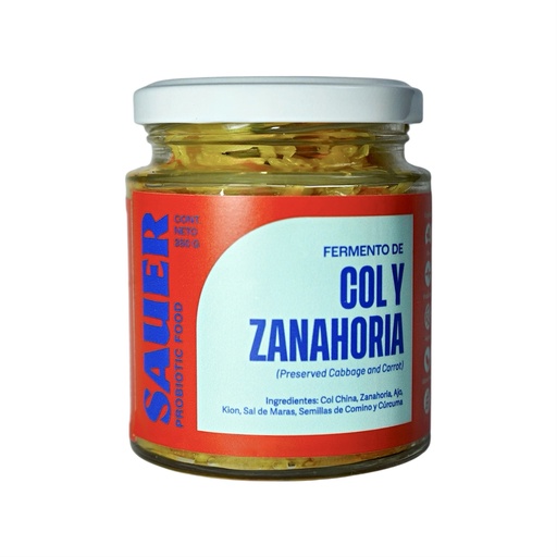 [7759536000031] Sauer Kraut De Col Y Zanahoria 250gr