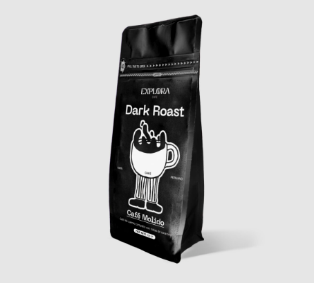 [7750458750028] Explora Viaggio Dark Roast Cafe Molido 250gr