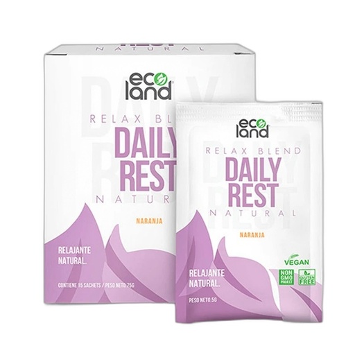 [0736372567918] Ecoland Daily Rest Naranja Caja 30 Sachets