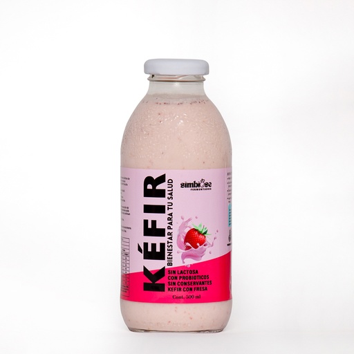 [784847160744] Simbiose Kefir de Fresa 500 ml