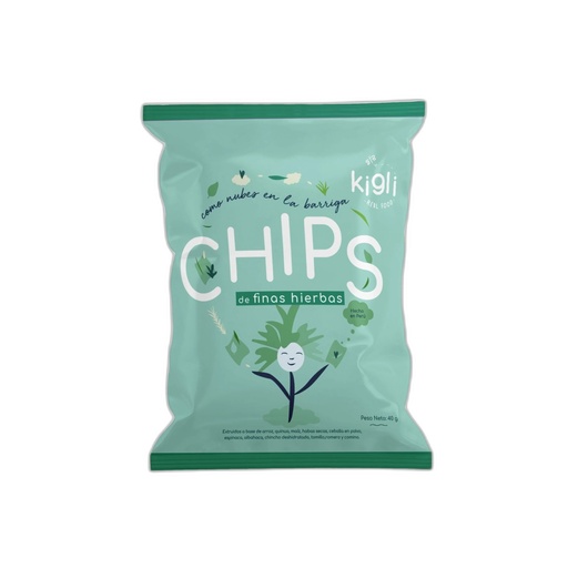 [7757977000191] Kigli Chips Finas Hierbas 40 gr