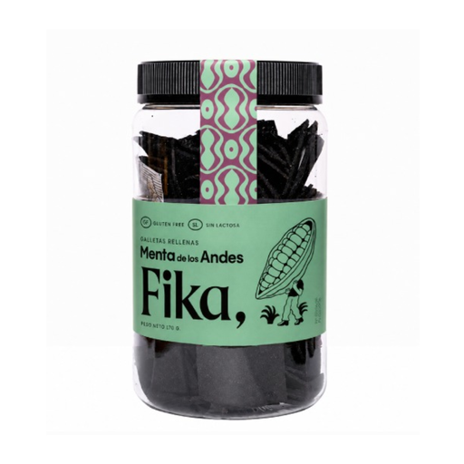 [731416380805] Fika Galletas Rellenas Menta de los Andes 170 gr