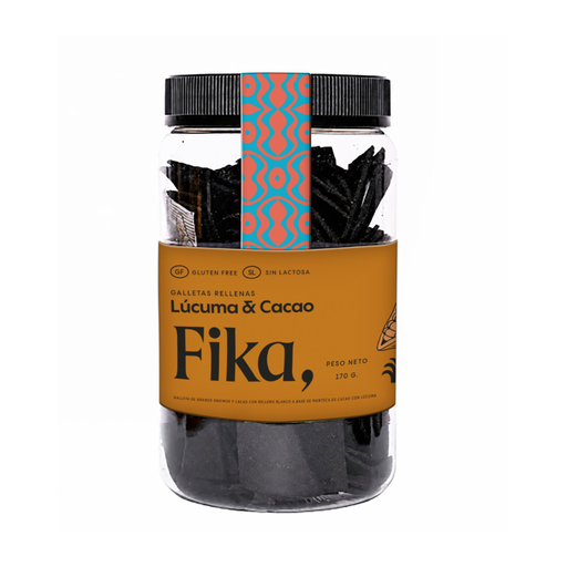 [731416380812] Fika Galletas Rellenas Lucuma Cacao 170 gr