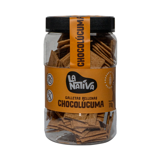 [731416380812] La Nativa Galletas Chocolucuma 170 gr