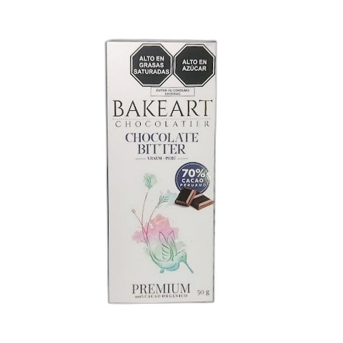 [7750453200092] Bakeart Chocolate Vraem 70% 50 gr