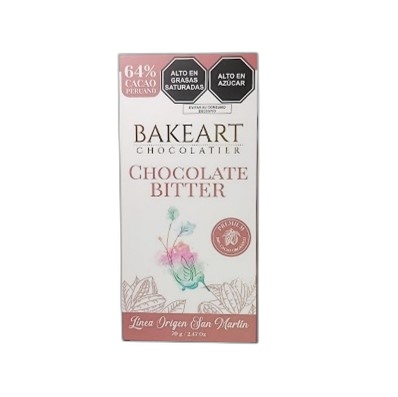 [7750453200047] Bakeart Chocolate 64% San Martin 70 gr