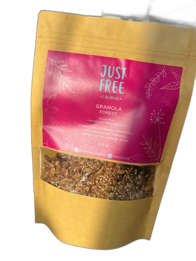 [7788990004] Just Free Granola Forest 200 gr