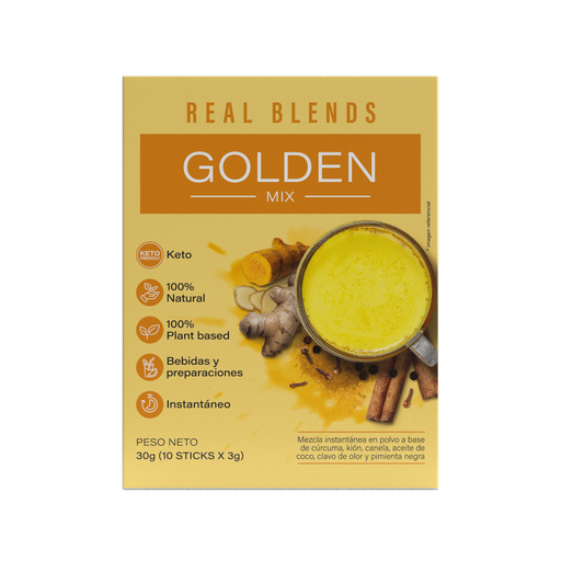 [799192369025] Real Food Mezcla Golden Mix Caja 10 und