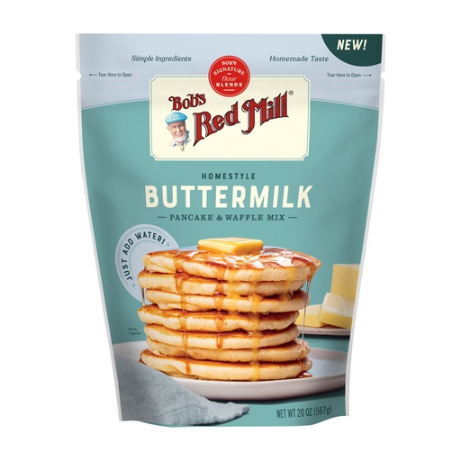 [039978004833] Bob's Red Mill Mezcla Buttermilk Pancake & Waffle 567 gr