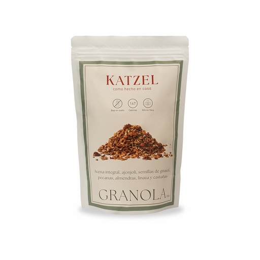 [7750459000436] Katzel Granola con almendras 350gr